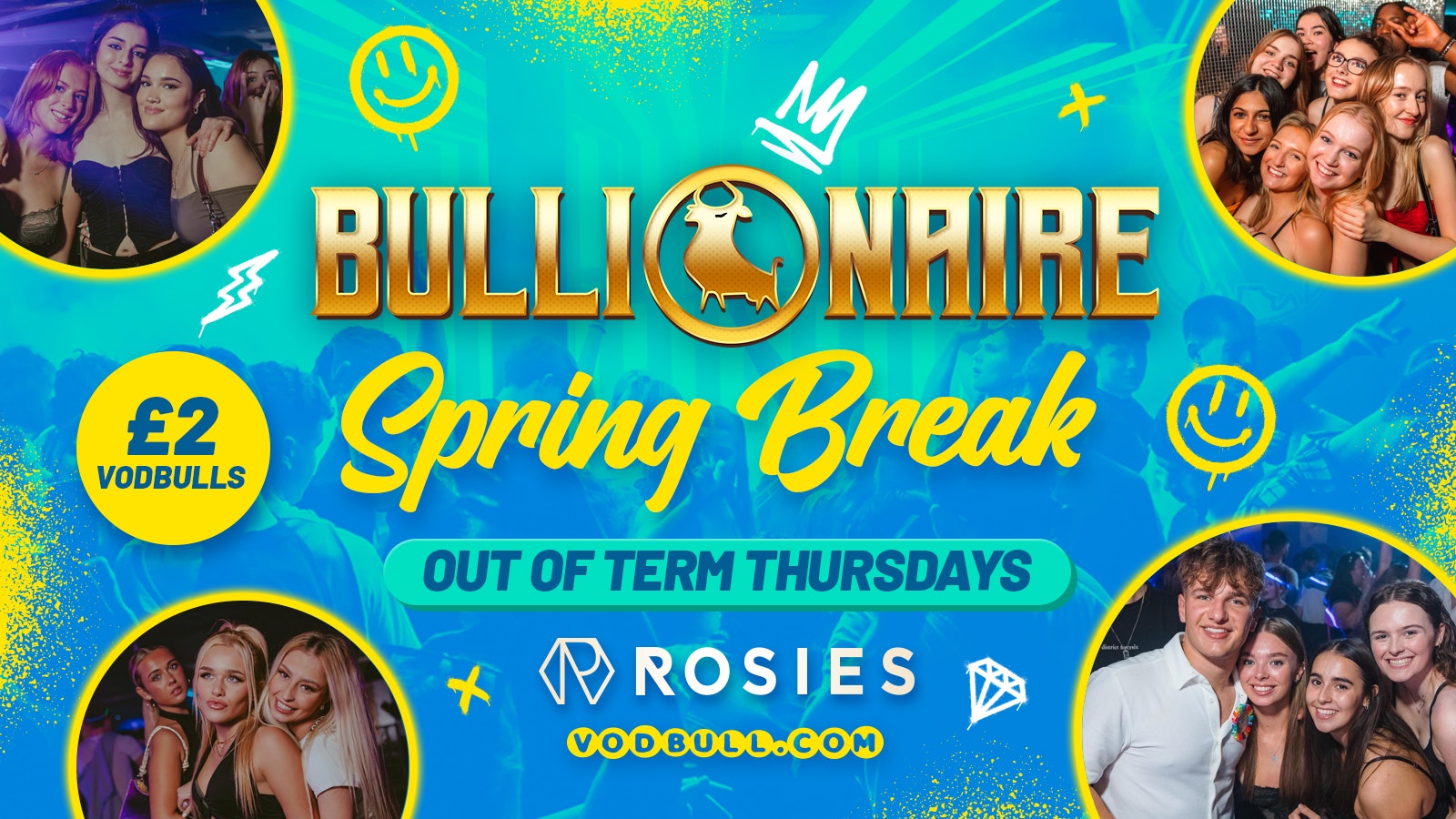 🧡 Bullionaire™️ [TONIGHT]🌿 Spring Sessions!🌿 Thursdays at Rosies by Vodbull ⭐️18/04