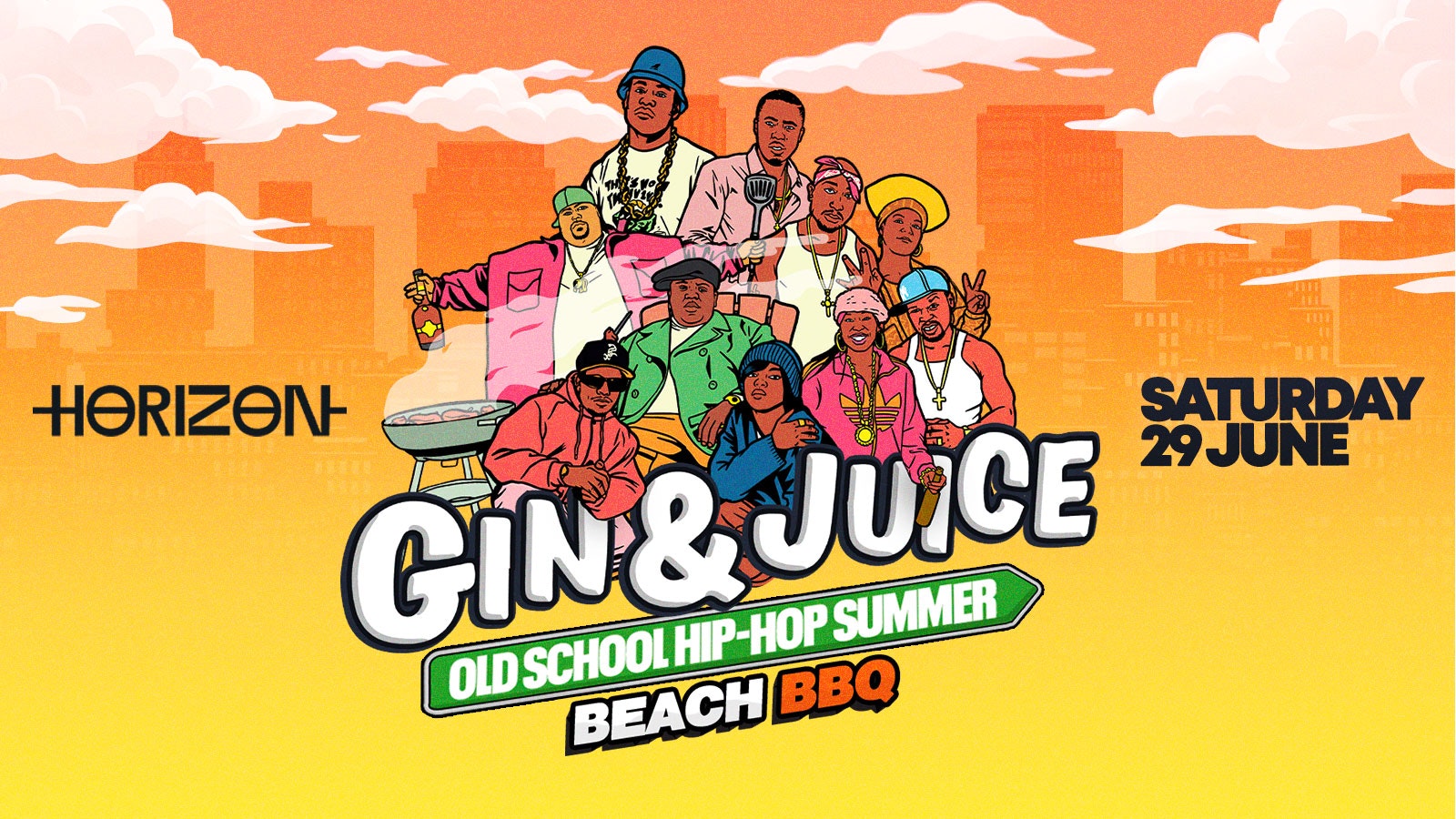 Old School Hip-Hop Summer Beach BBQ – Brighton 2024