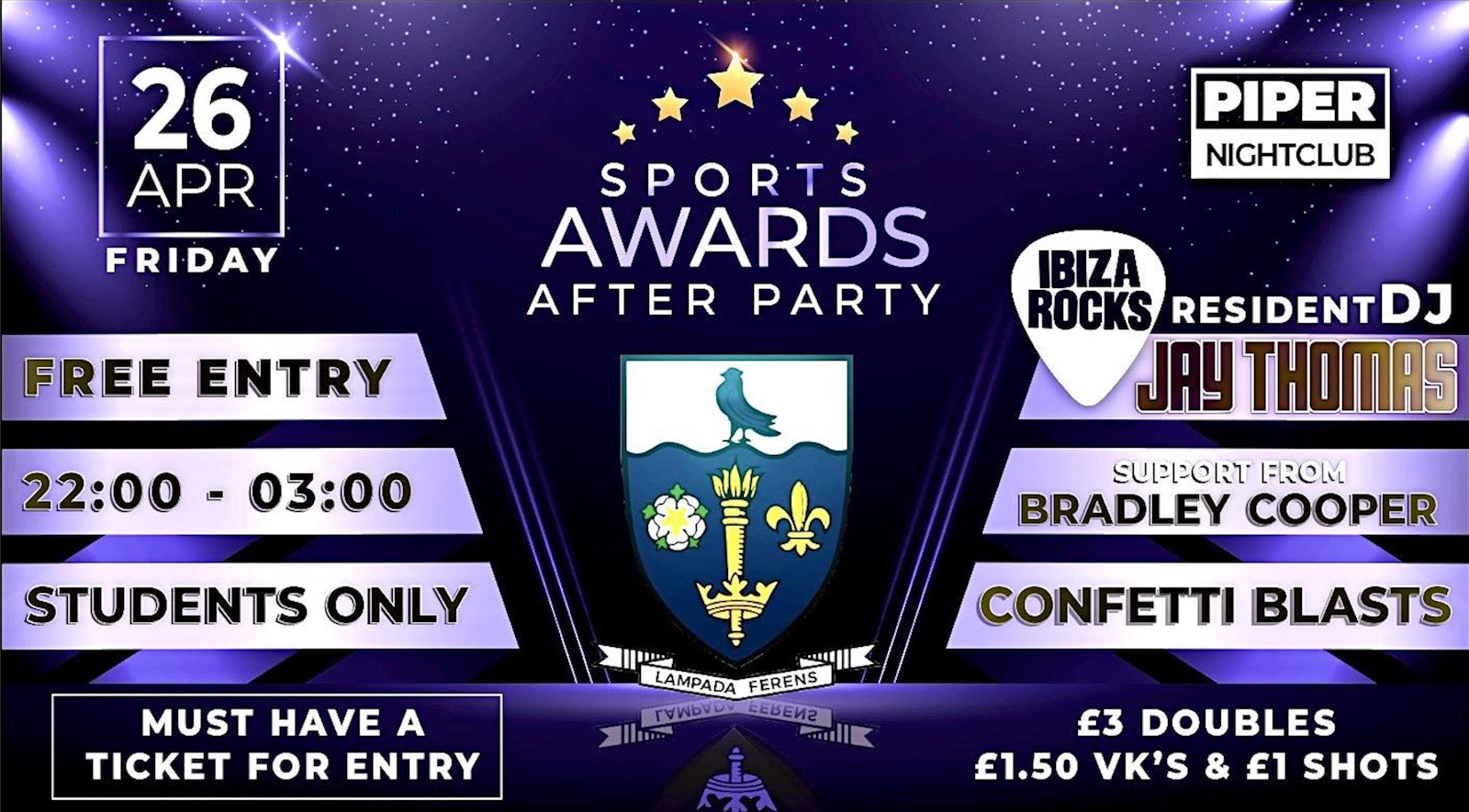 HUSU Sports Awards After Party