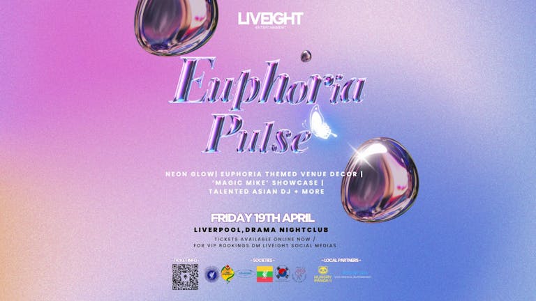 Liveight presents Euphoria Pulse, 19th April @Liverpool