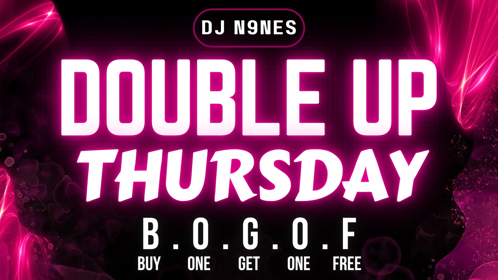DOUBLE UP THURSDAY - BOGOF at Route One, Nottingham on 18th Apr 2024 ...