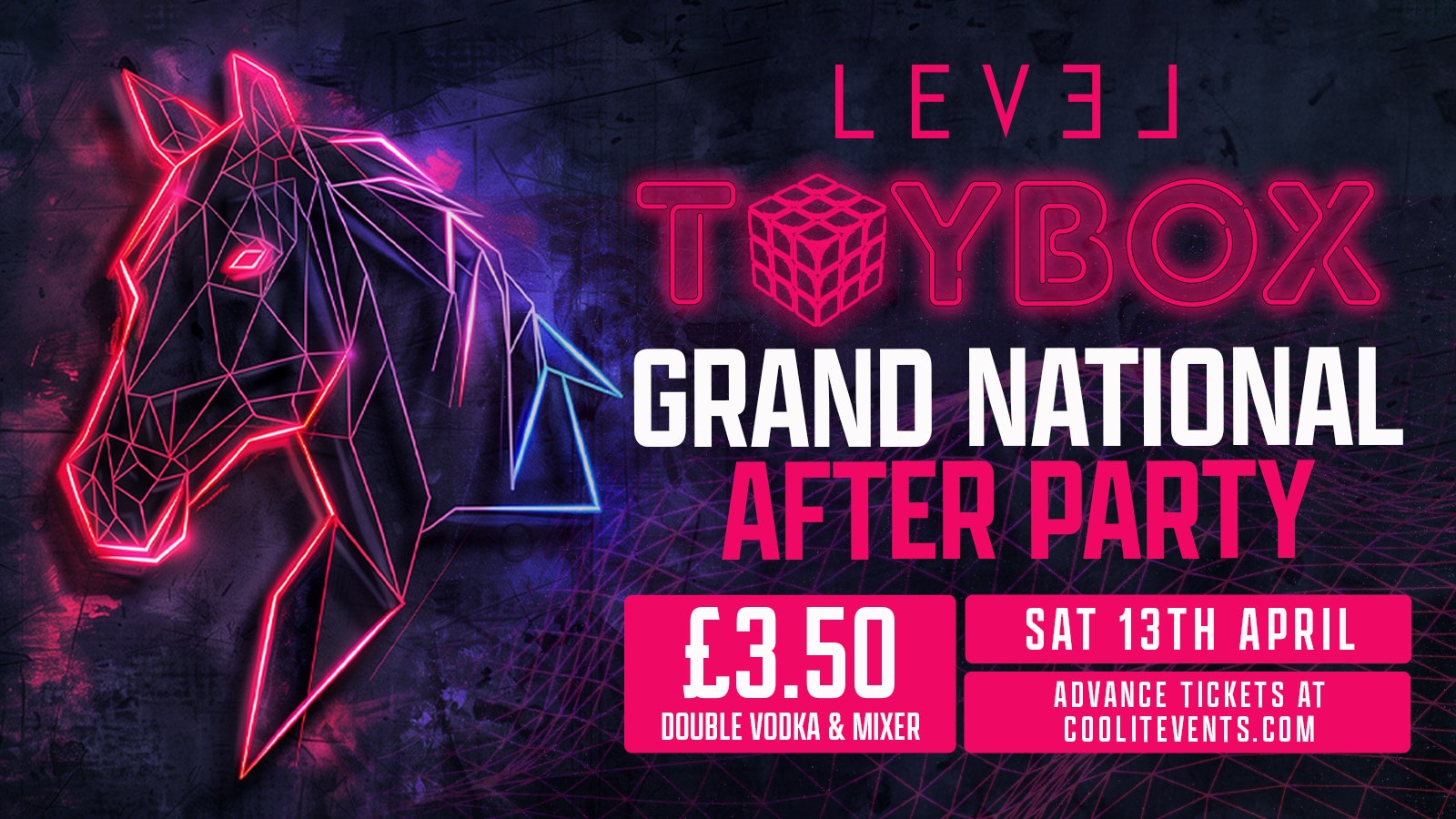 T O Y B O X  Saturdays : The Grand National After Party