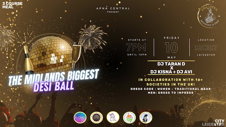 Apna Central Presents - The Midlands Biggest Desi Ball!