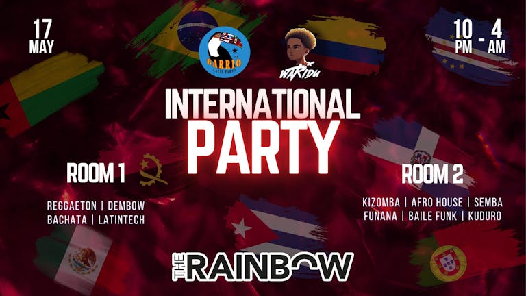 INTERNATIONAL PARTY | BARRIO VS WARIDU 2.0🌍🌎