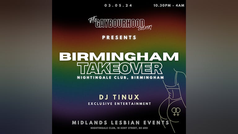 The Gaybourhood Events: Birmingham Takeover