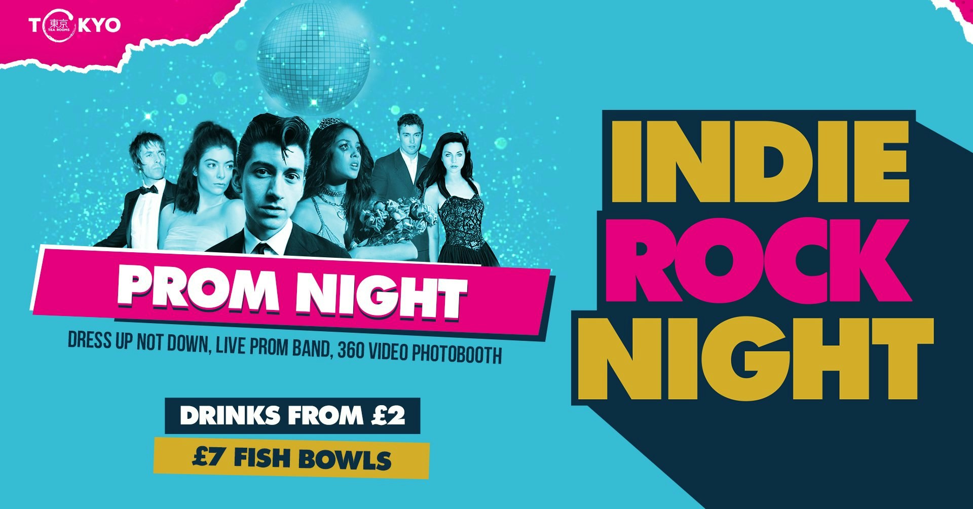 Indie Rock Night ∙ PROM NIGHT *LAST 10 ONLINE TICKETS*