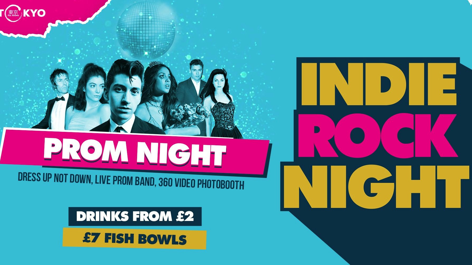 Indie Rock Night ∙ PROM NIGHT *ONLY 10 £3 TICKETS LEFT*