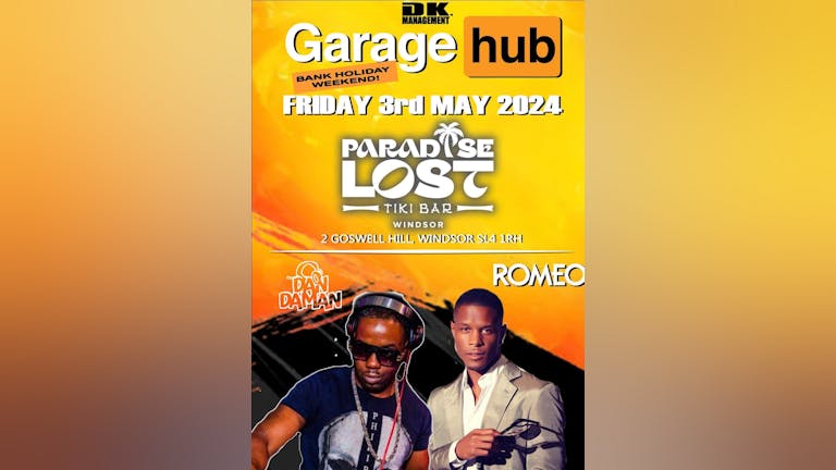 Garage Hub with the So Solid Crews MC Romeo + More!