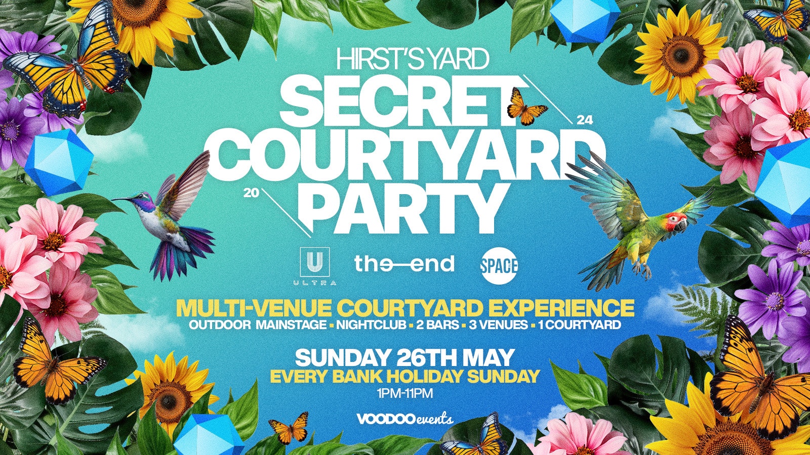 Secret Courtyard Party – 26th May