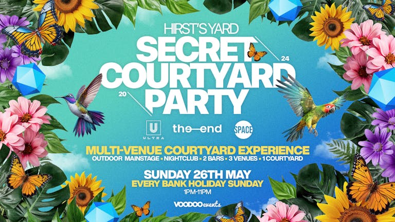 Secret Courtyard Party - 26th May
