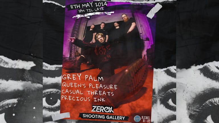 GREY PALM live at Zerox, Newcastle