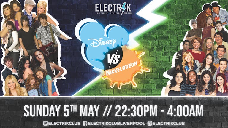 Disney VS Nickelodeon (LIMITED FREE TICKETS) - Sunday Bank Holiday 5th May