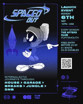 Spaced Out Mondays Launch Party - May 6th