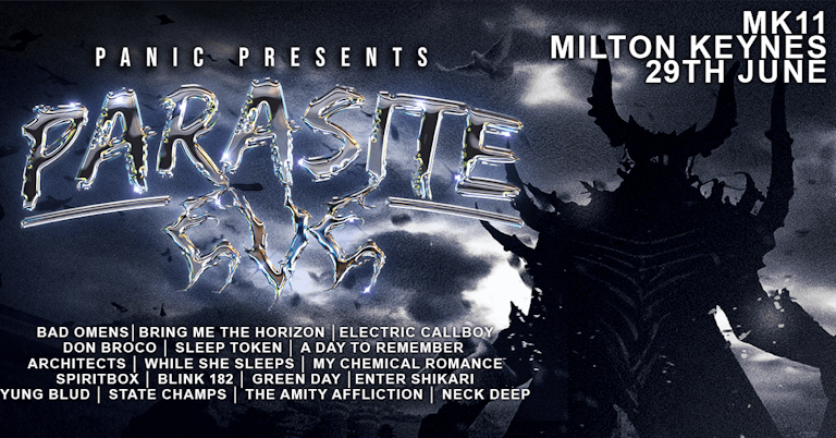Panic Presents: Parasite Eve Club Night at MK11, Milton Keynes