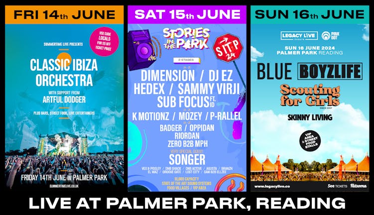 Palmer Park Festival Parking - Friday, Saturday & Sunday 🚘