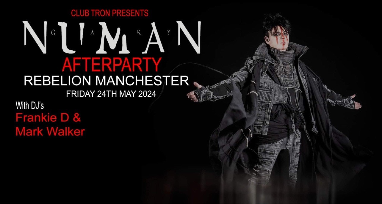 GARY NUMAN Aftershow Party Manchester CLUB TRON