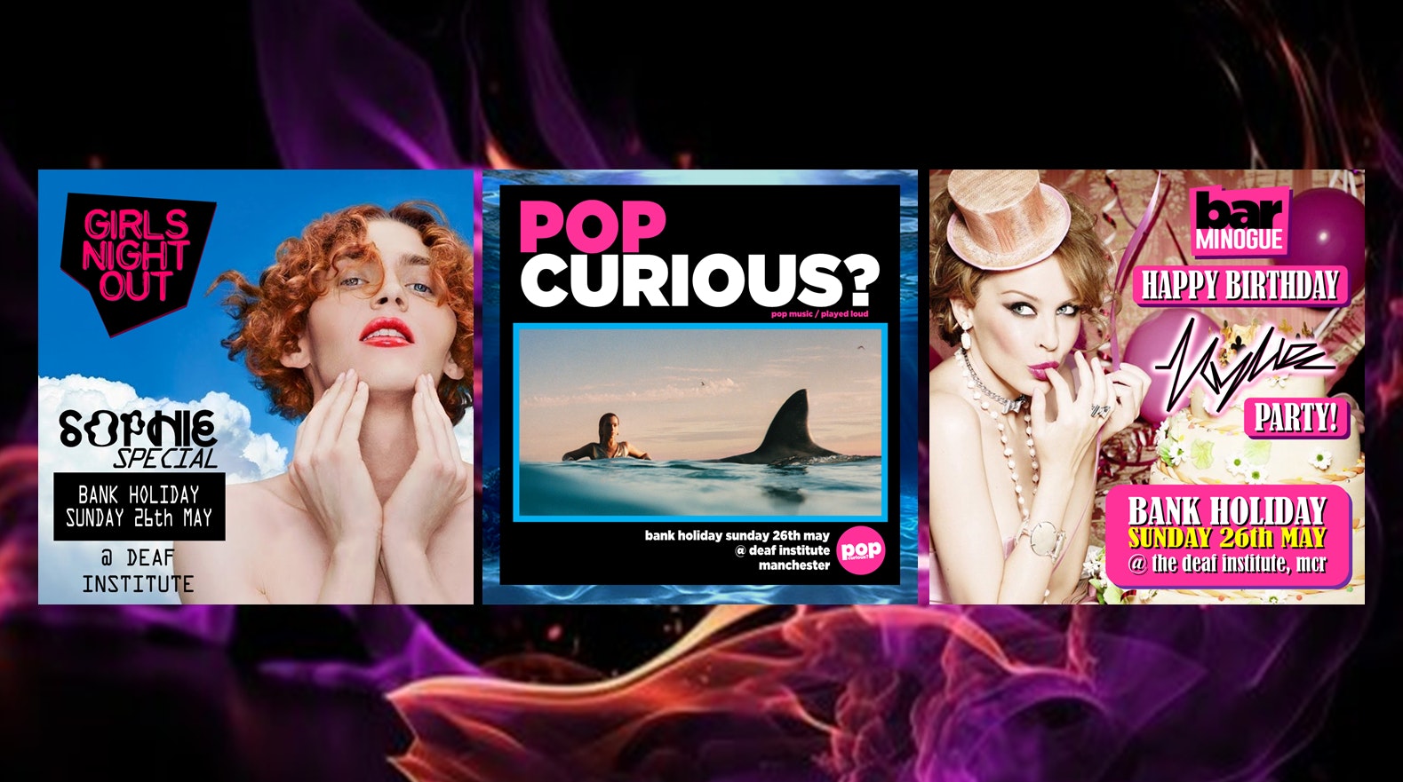 Girls Night Out + Pop Curious? + Bar Minogue