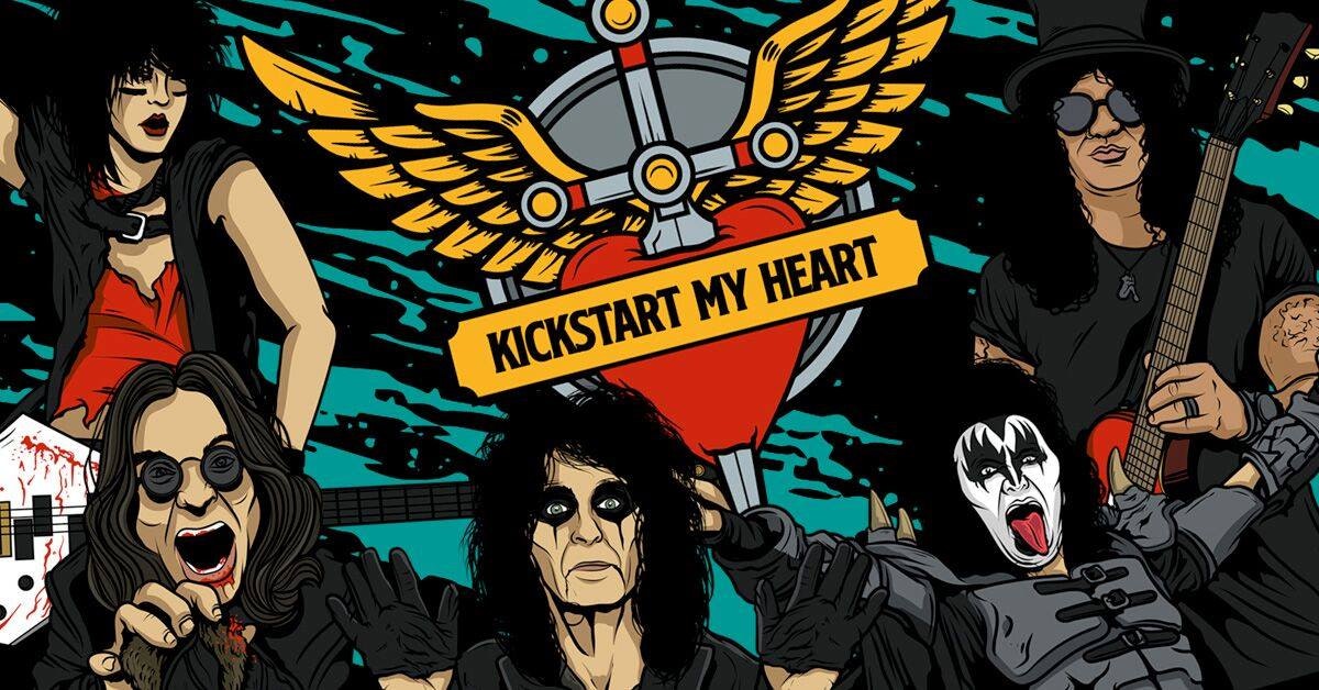 Kickstart My Heart – 80s Metal & Power Ballads Night (Edinburgh)