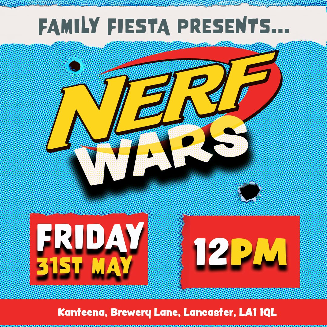 Family Fiesta presents Nerf Wars!