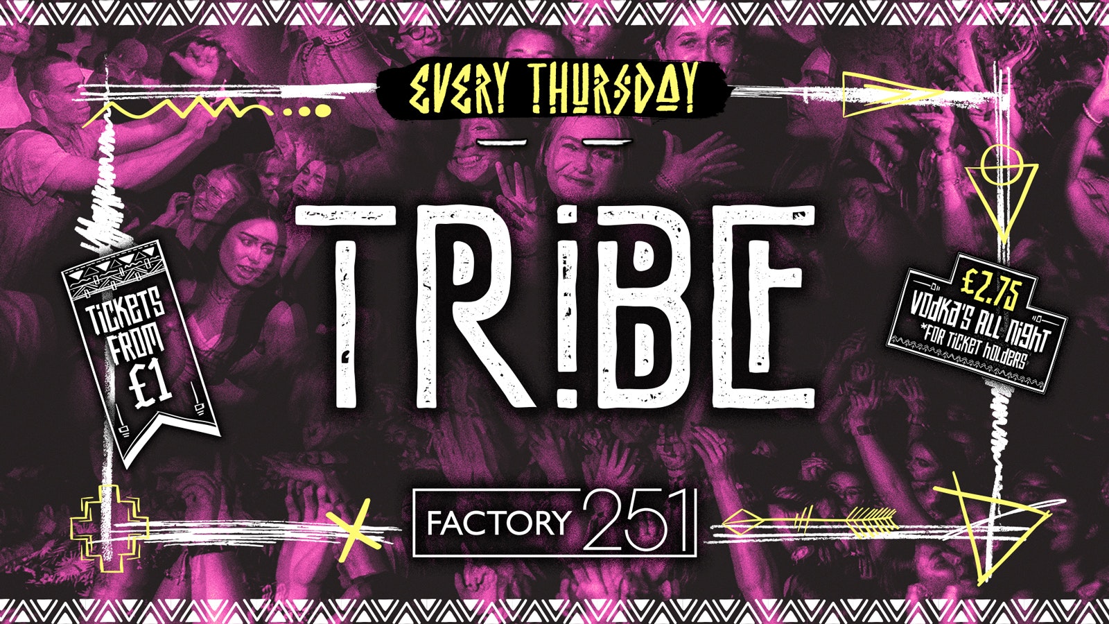 TRIBE 🌴 @ FACTORY | THURSDAY #004 | END OF EXAMS RAVE 🎶 TICKETS NOW ON SALE
