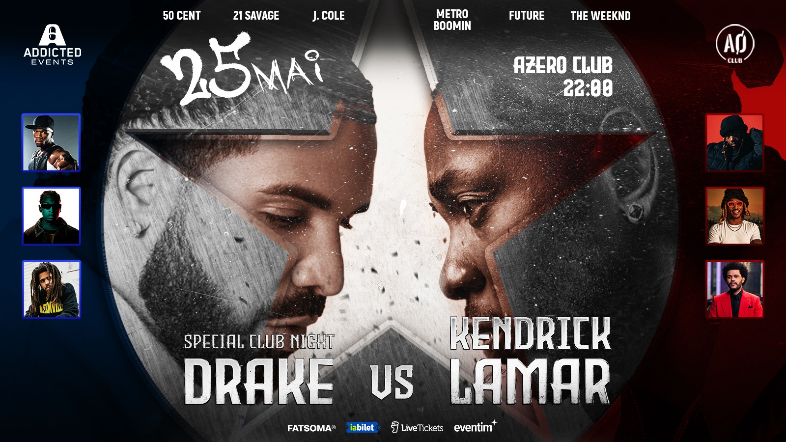 DRAKE vs KENDRICK LAMAR Party