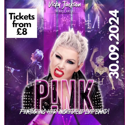 Pink performed by Vicky Jackson and her full band - Family concert