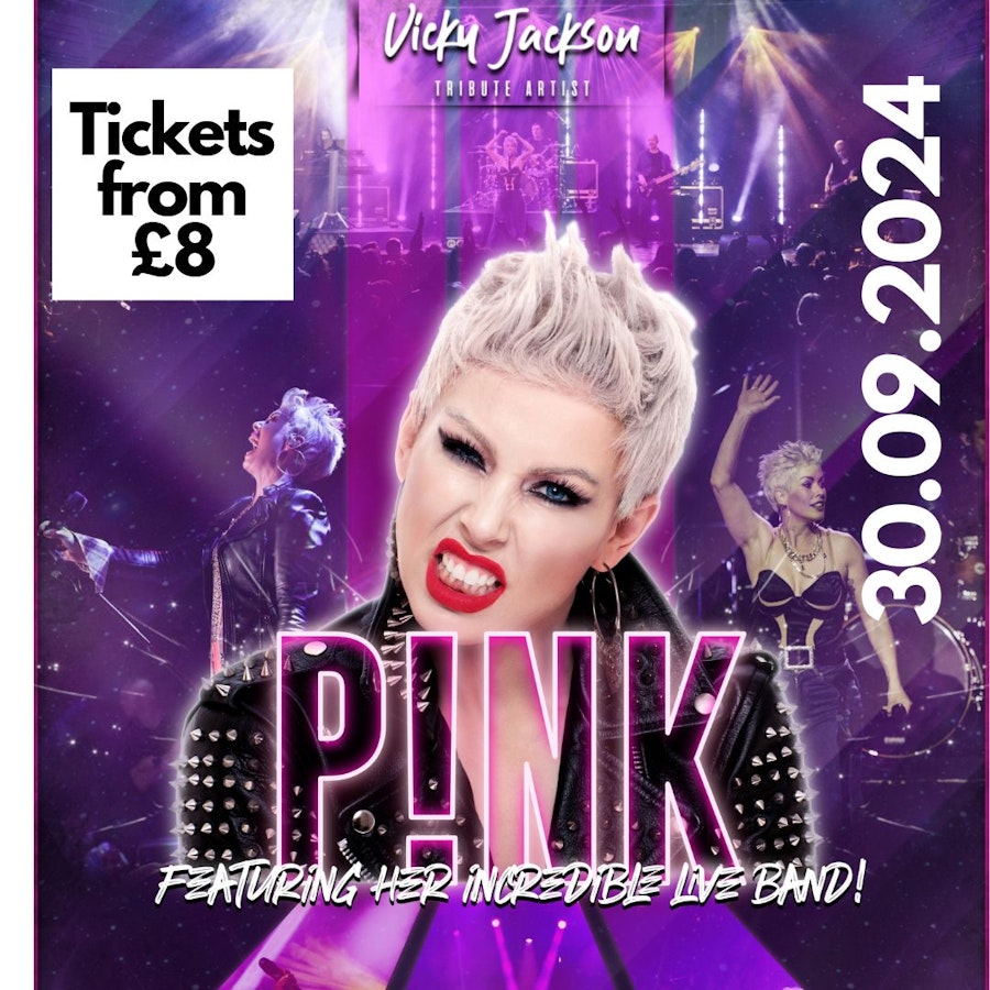 Pink performed by Vicky Jackson and her full band – Family concert