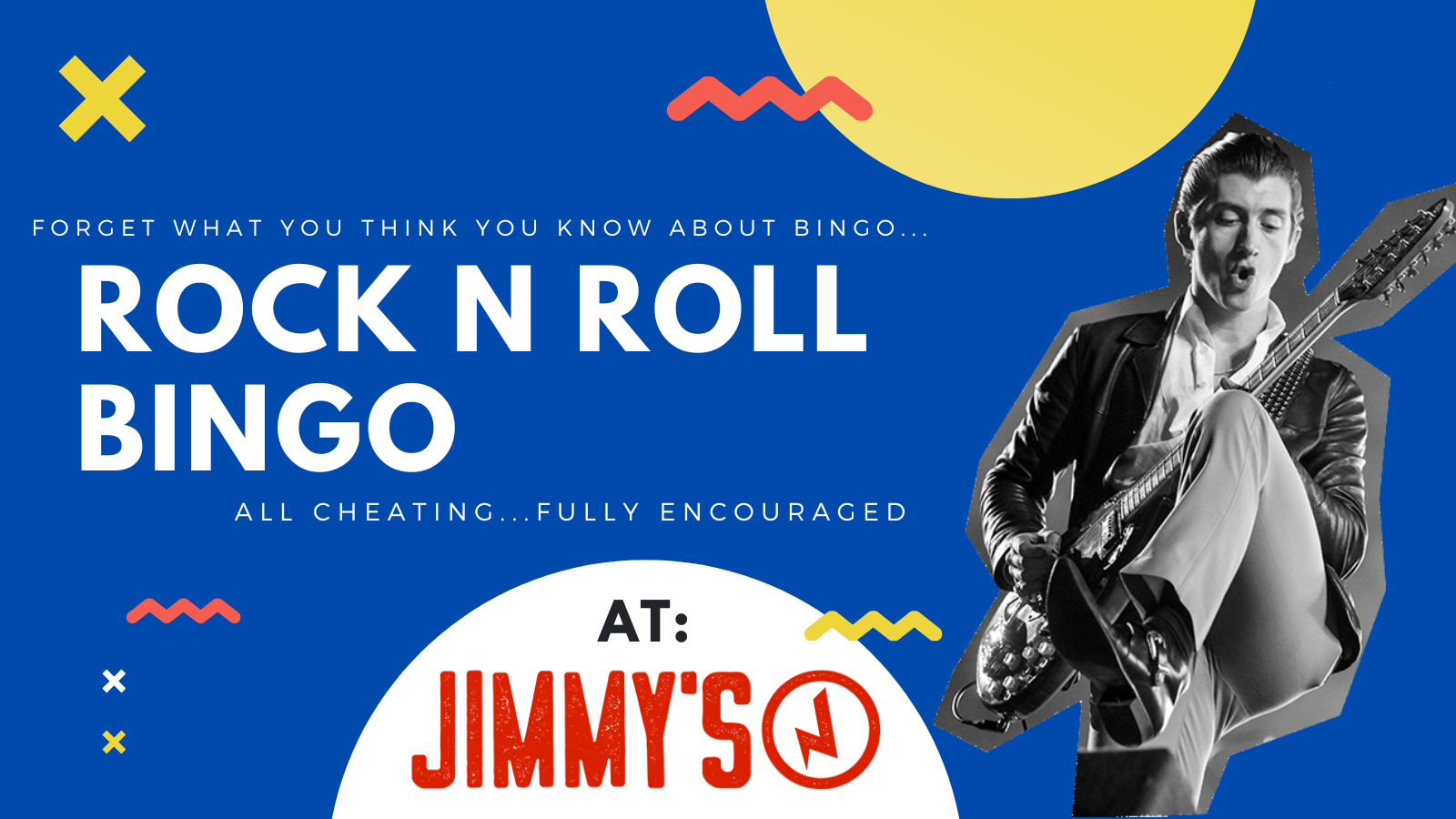 Rock N Roll Bingo @ Jimmy’s
