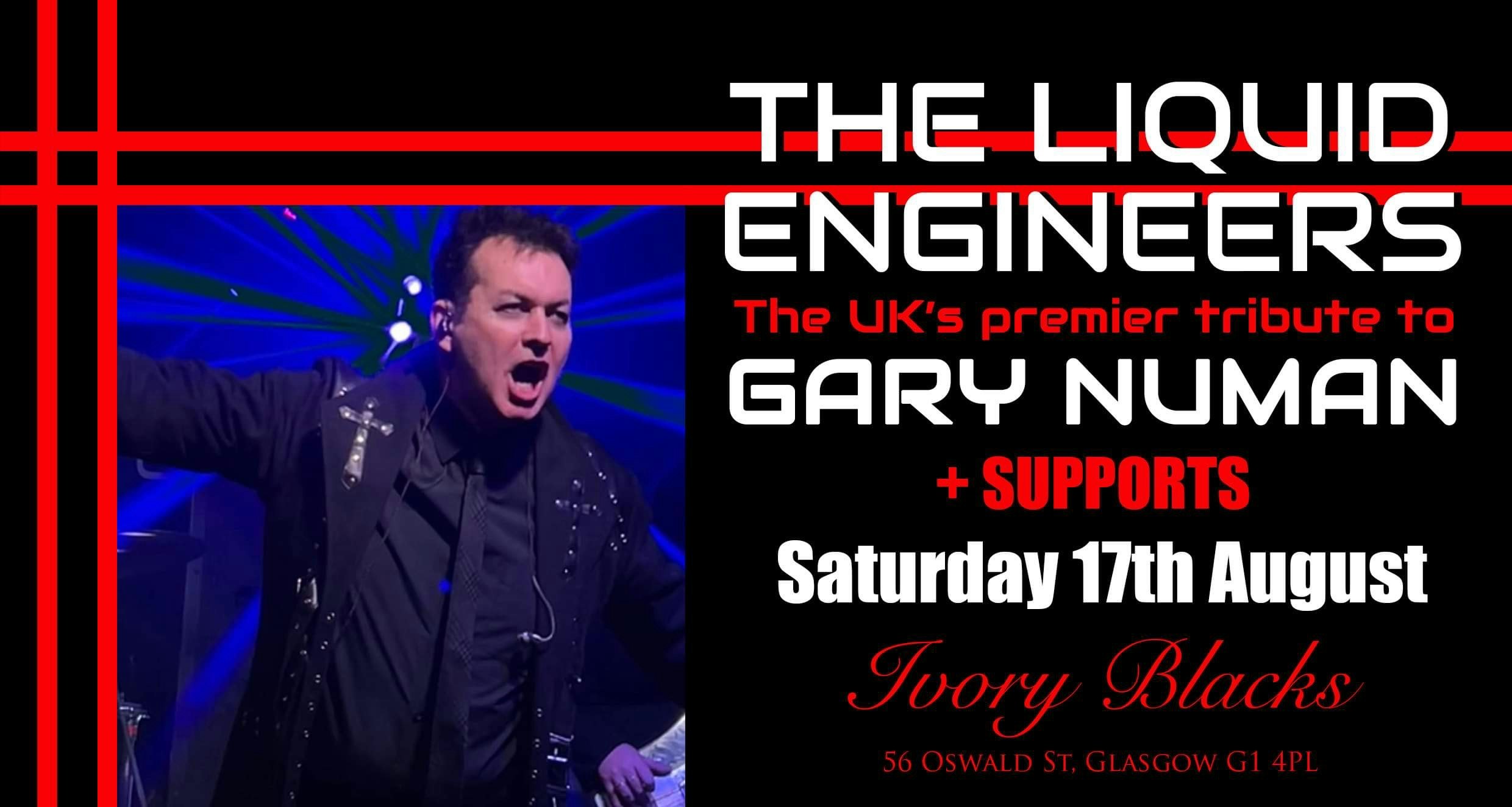 THE LIQUID ENGINEERS – The UK’s Premiere Tribute to GARY NUMAN