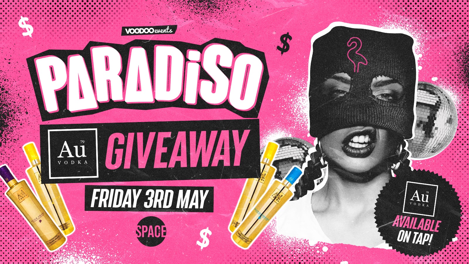 Paradiso Fridays AU Giveaway at Space – 3rd May