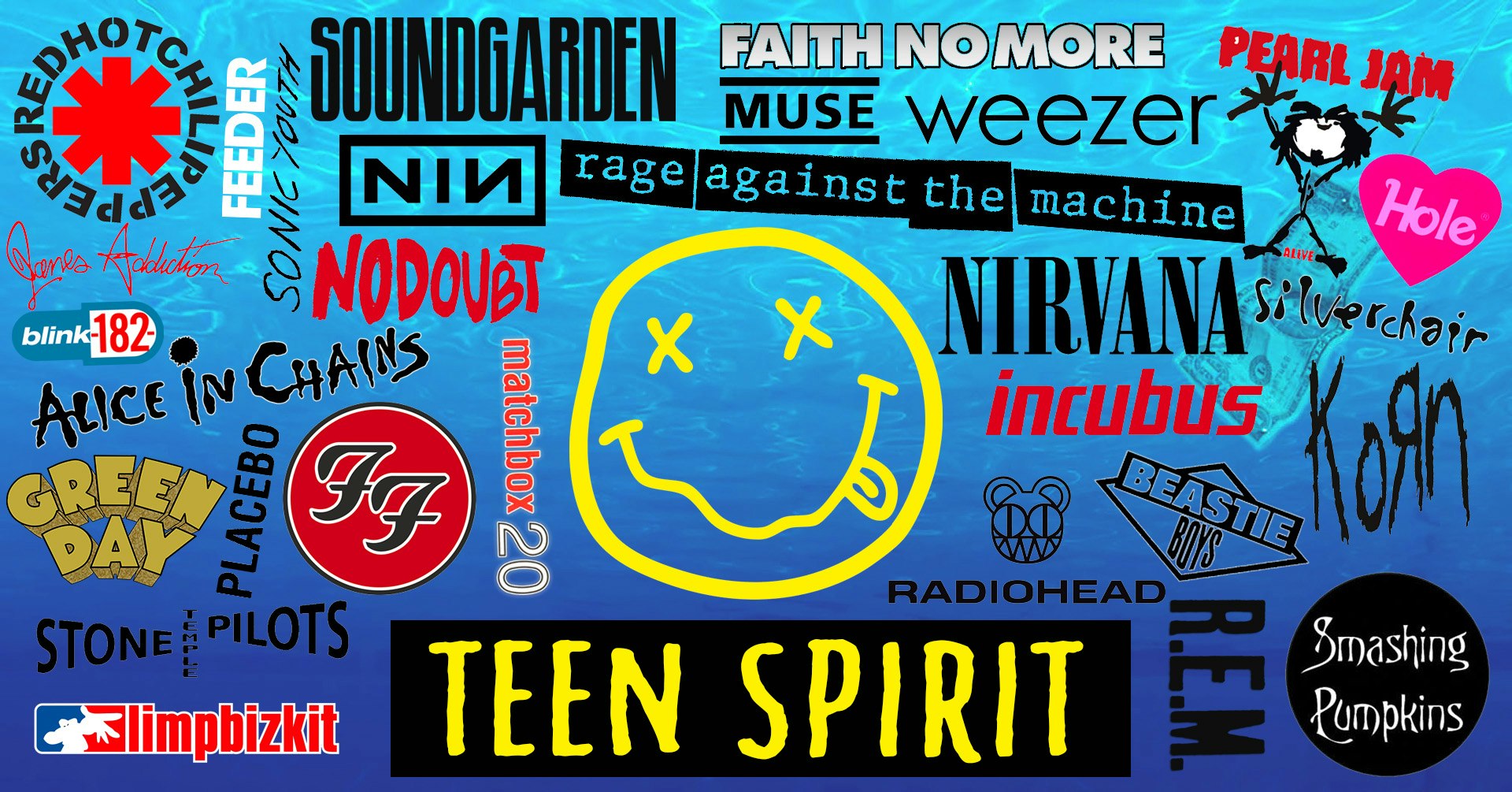 Teen Spirit – 90s Rock Night (Edinburgh)