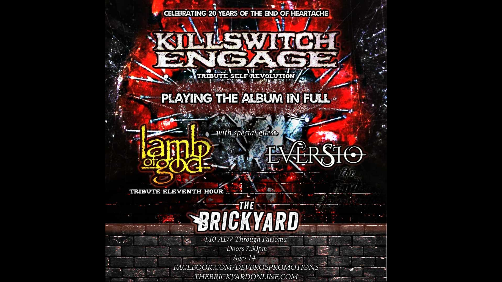 Self Revolution & Eleventh Hour (Tributes to Killswitch Engage & Lamb Of God)