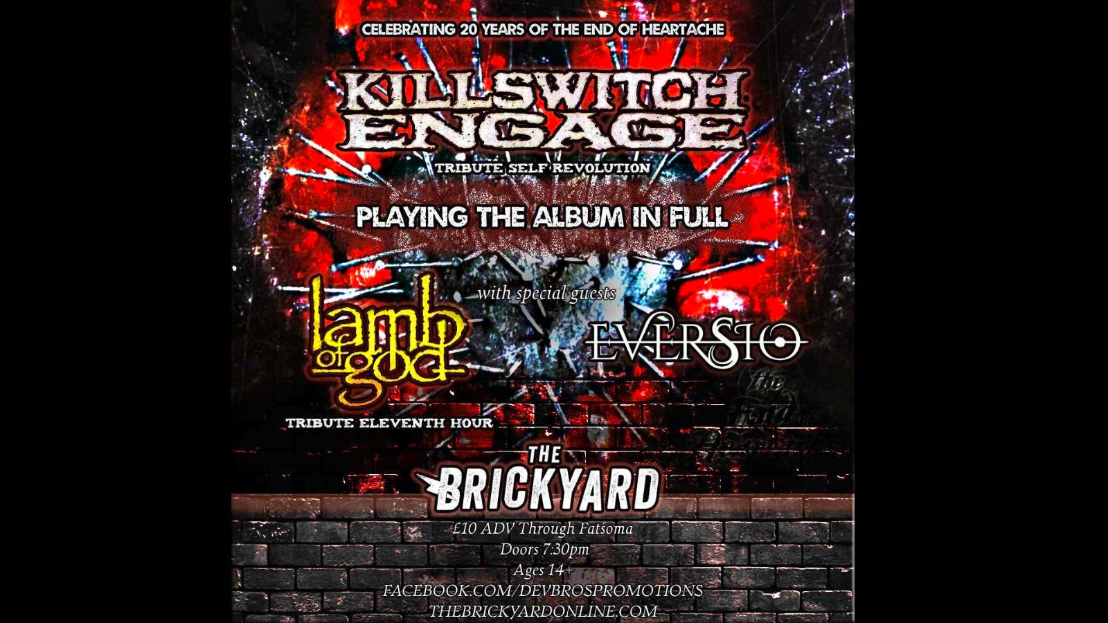 Self Revolution & Eleventh Hour (Tributes to Killswitch Engage & Lamb Of God)