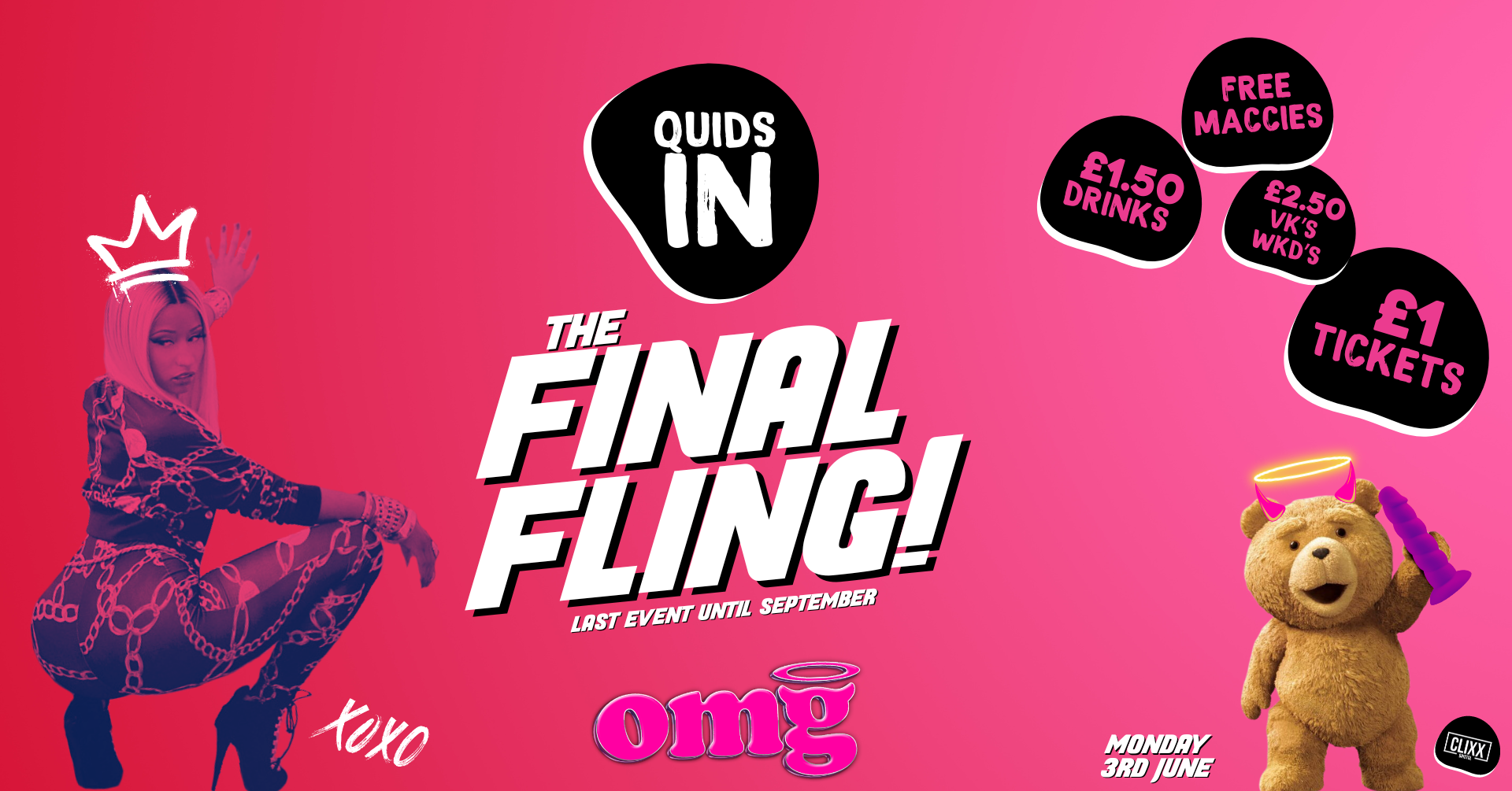 QUIDS IN 🐻 The Final Fling! @OMG