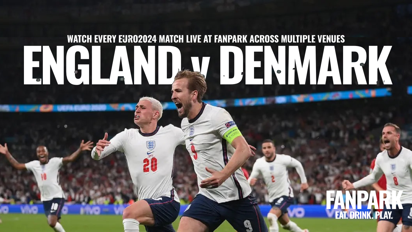 ENGLAND VS DENMARK – FANPARK EURO2024 FANZONE – NOTTINGHAM: THE LEVEL