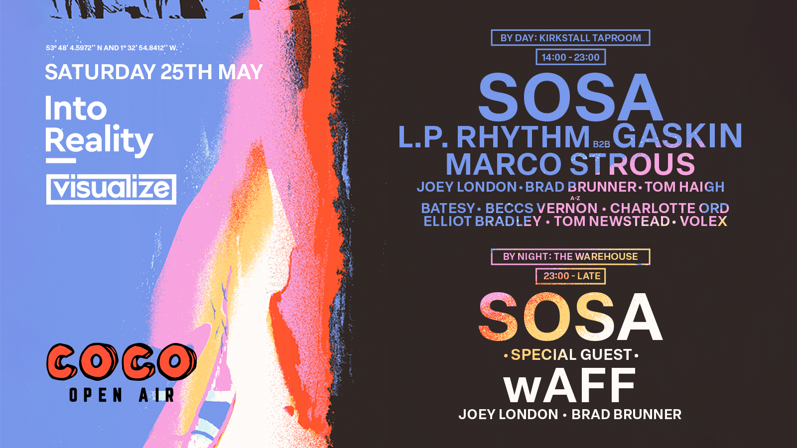 Coco: SOSA Day & Night – Final 200 tickets