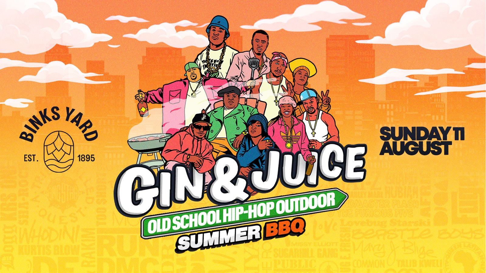 Old School Hip-Hop Outdoor Summer BBQ – Nottingham 2024
