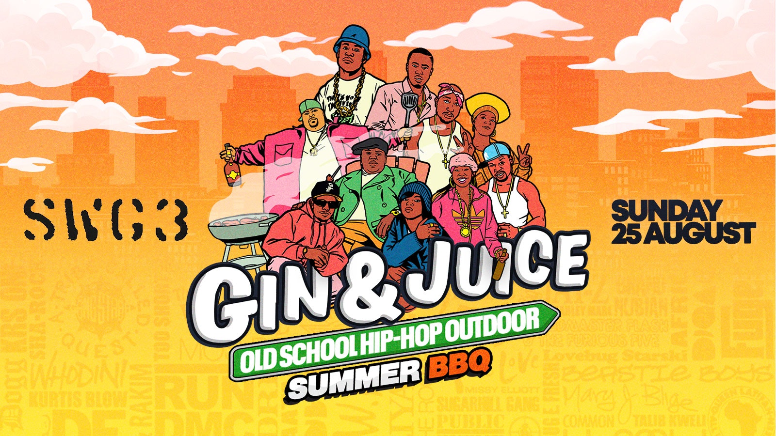 Old School Hip-Hop Outdoor Summer BBQ – Glasgow 2024