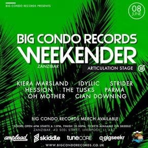 Big Condo Records Weekender Articulation Stage