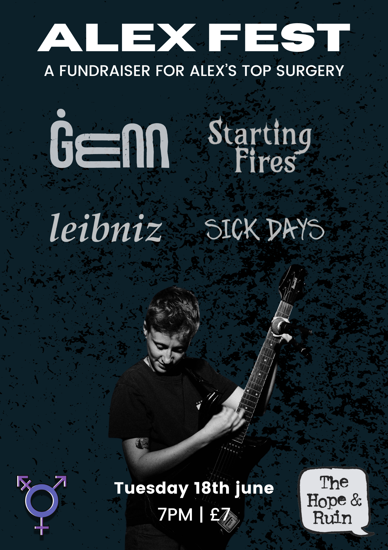 ALEX Fest: Genn + Starting Fires + Leibniz + Sick DAYS