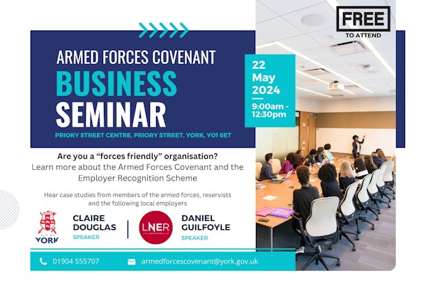 Armed Forces Covenant Business Seminar