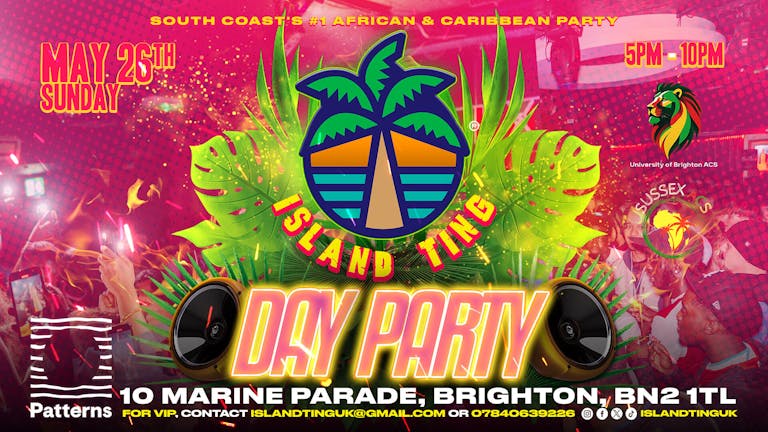 Island Ting Day Party 🌴 Brighton