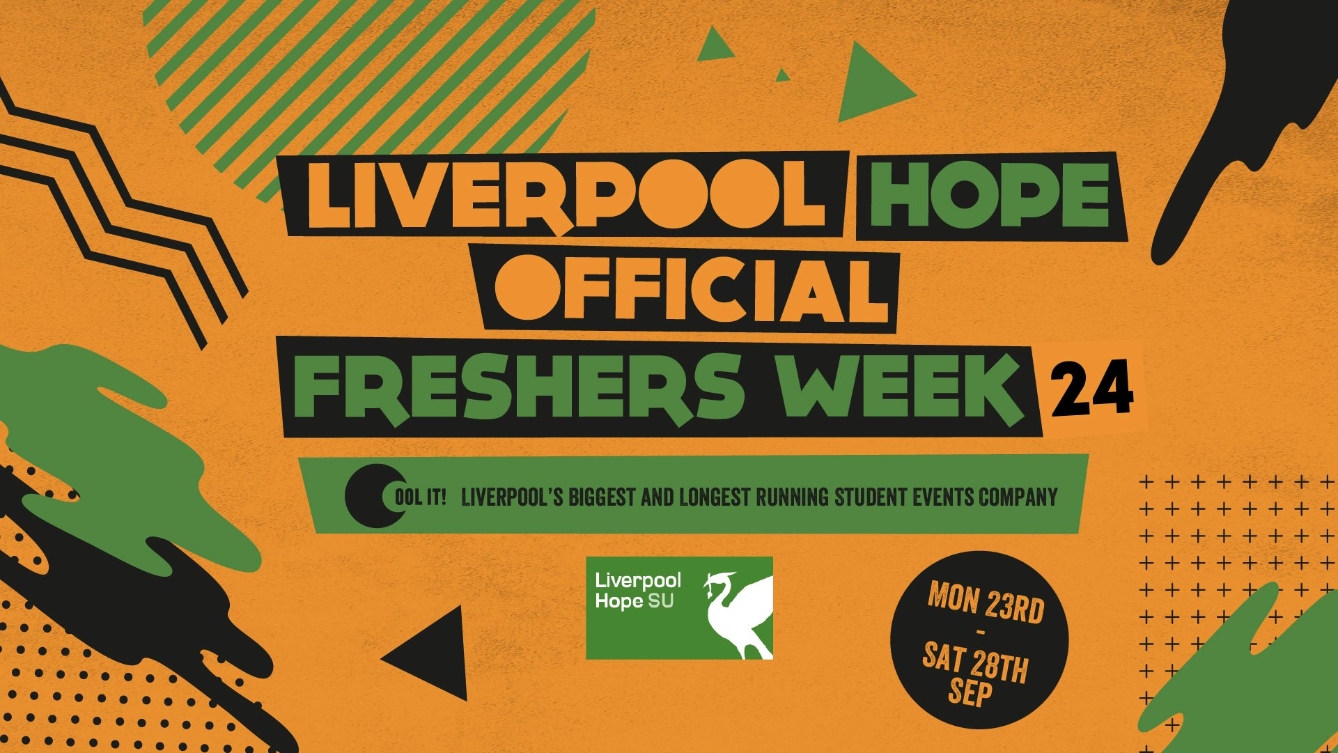 Liverpool Hope Freshers 2024  – The Official All Access Freshers Wristband