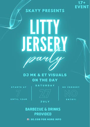 LITTY JERSEY PARTY