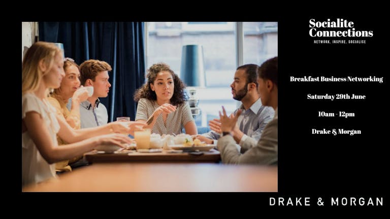 Breakfast Business Networking at Drake & Morgan Kings X