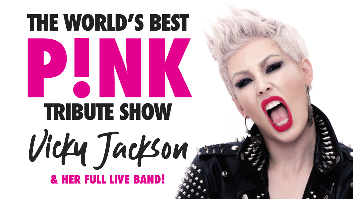 💗 P!NK PARTY LIVE – starring VICKY JACKSON and her full live band!