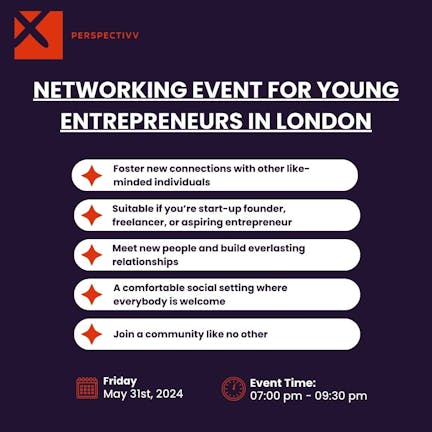 Business Networking Event For Young Entrepreneurs