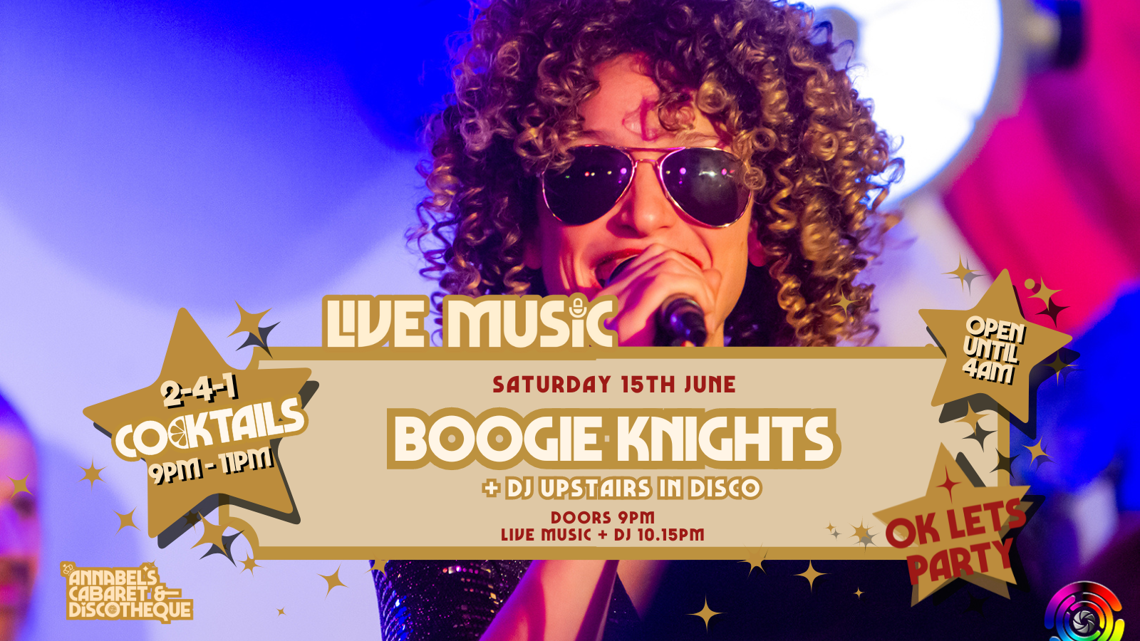 Live Music: BOOGIE KNIGHTS// Annabel’s Cabaret & Discotheque