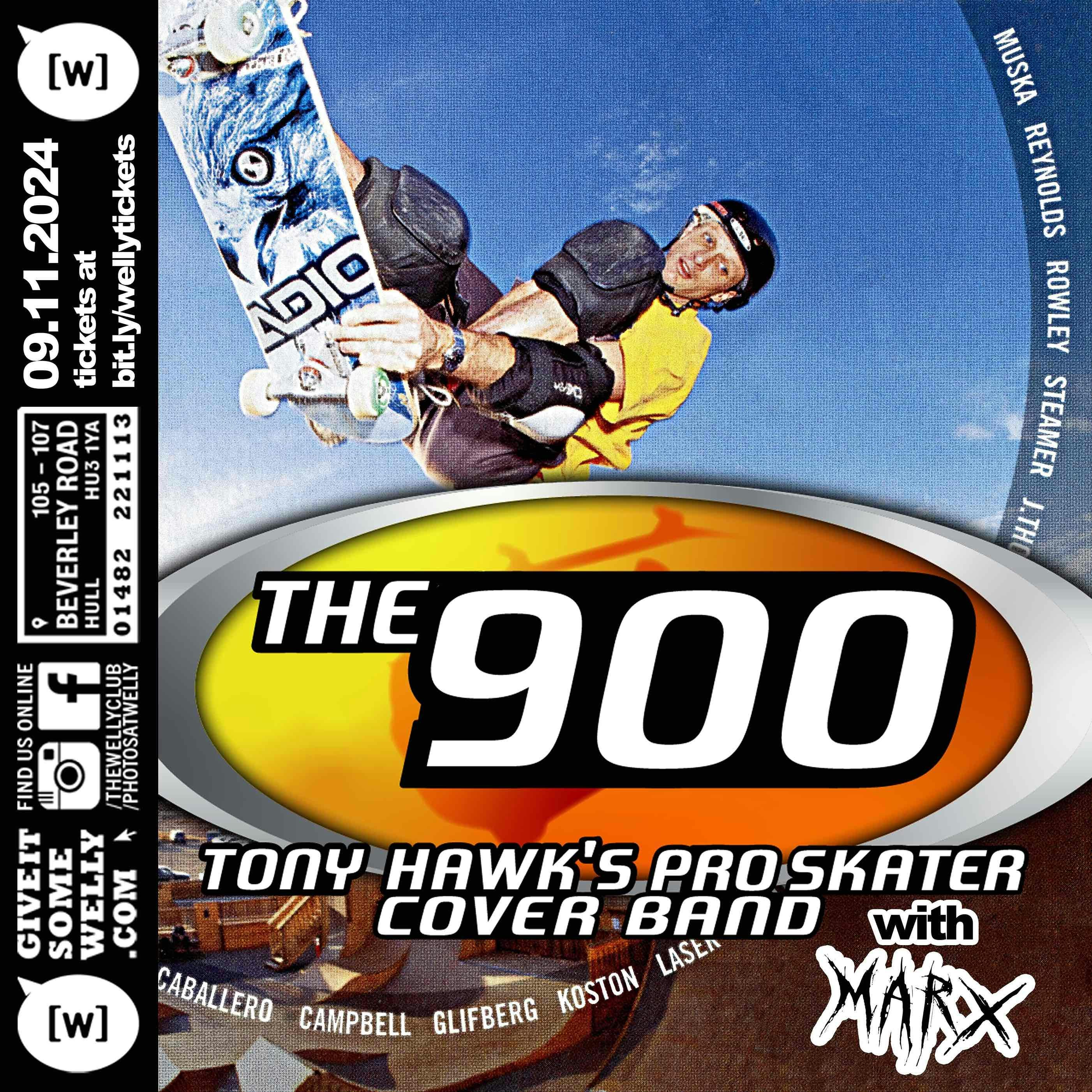 THE 900 – TONY HAWK’S PRO SKATER COVER BAND