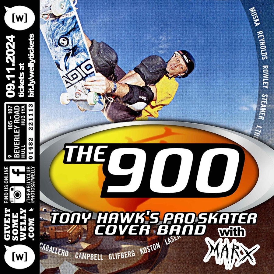 THE 900 – TONY HAWK’S PRO SKATER COVER BAND
